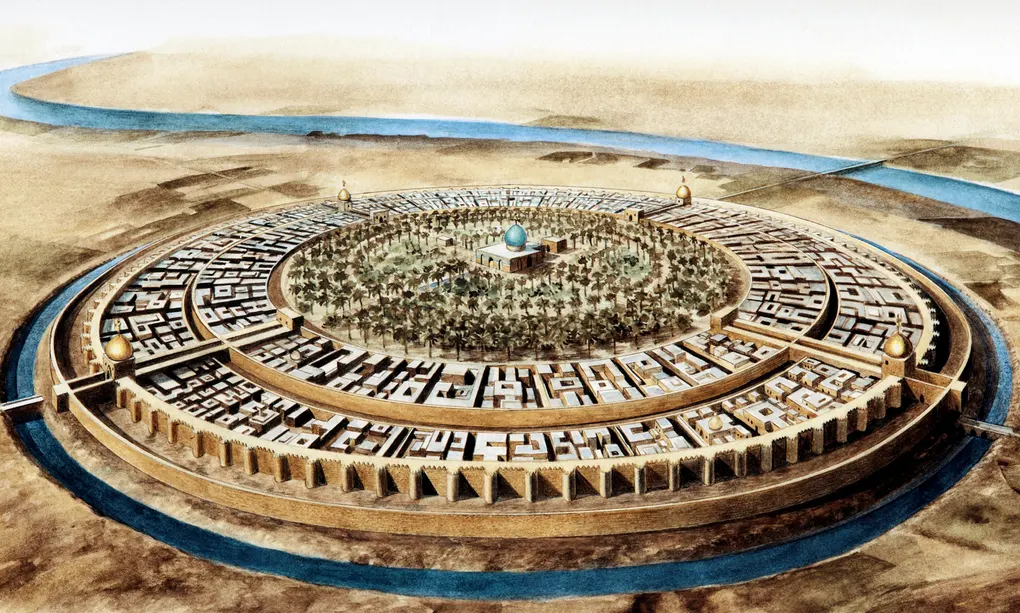 Runde Stadt Bagdad